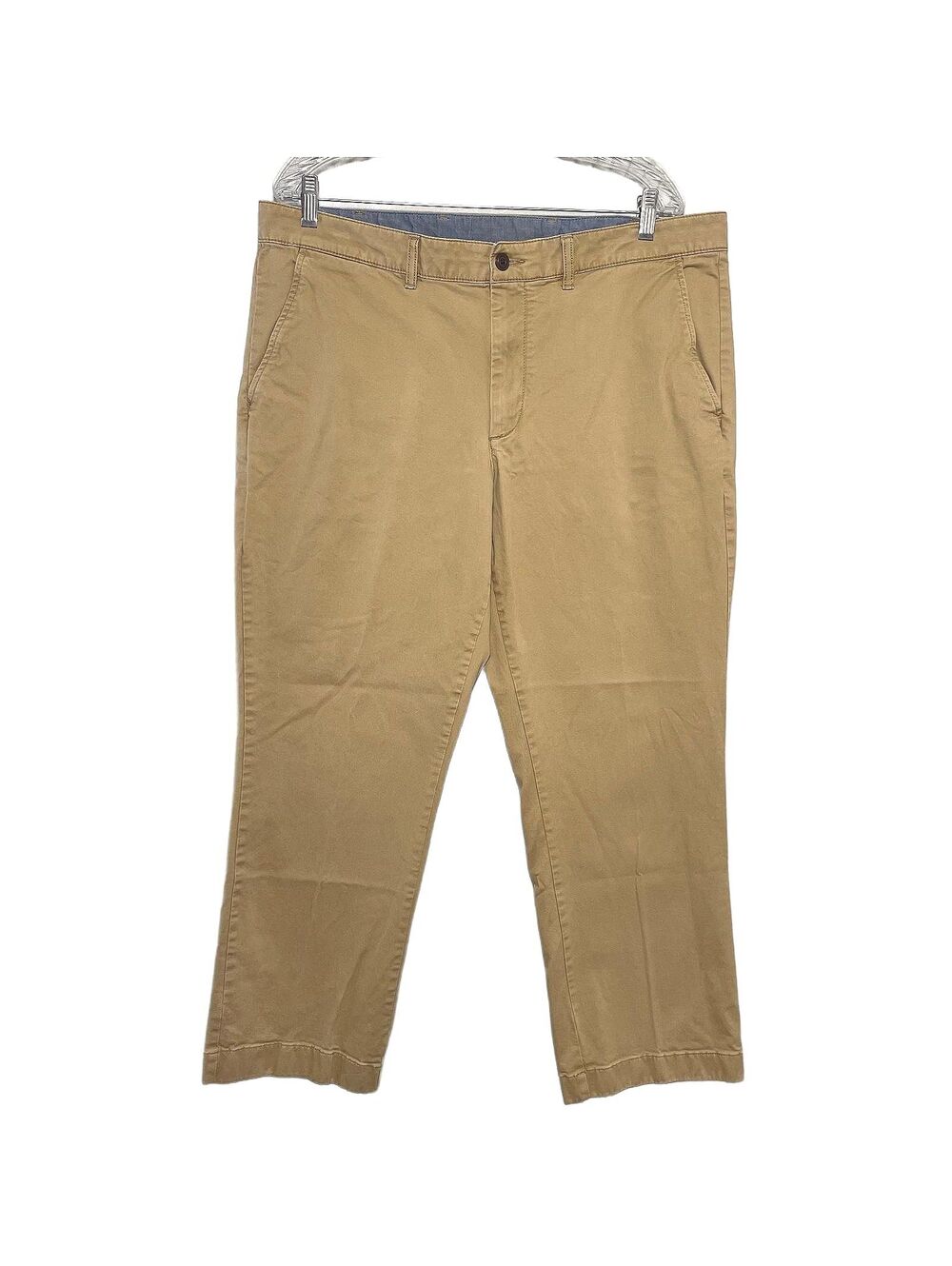Men's 38 x 29 L.L. Bean Standard Fit Khaki Chino Pants